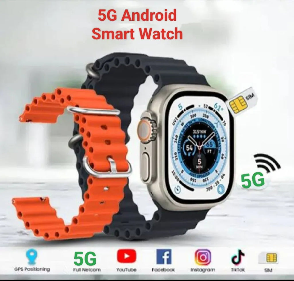 The Ultra 5G Smart Android Watch with SIM 4GB RAM 64GB ROM