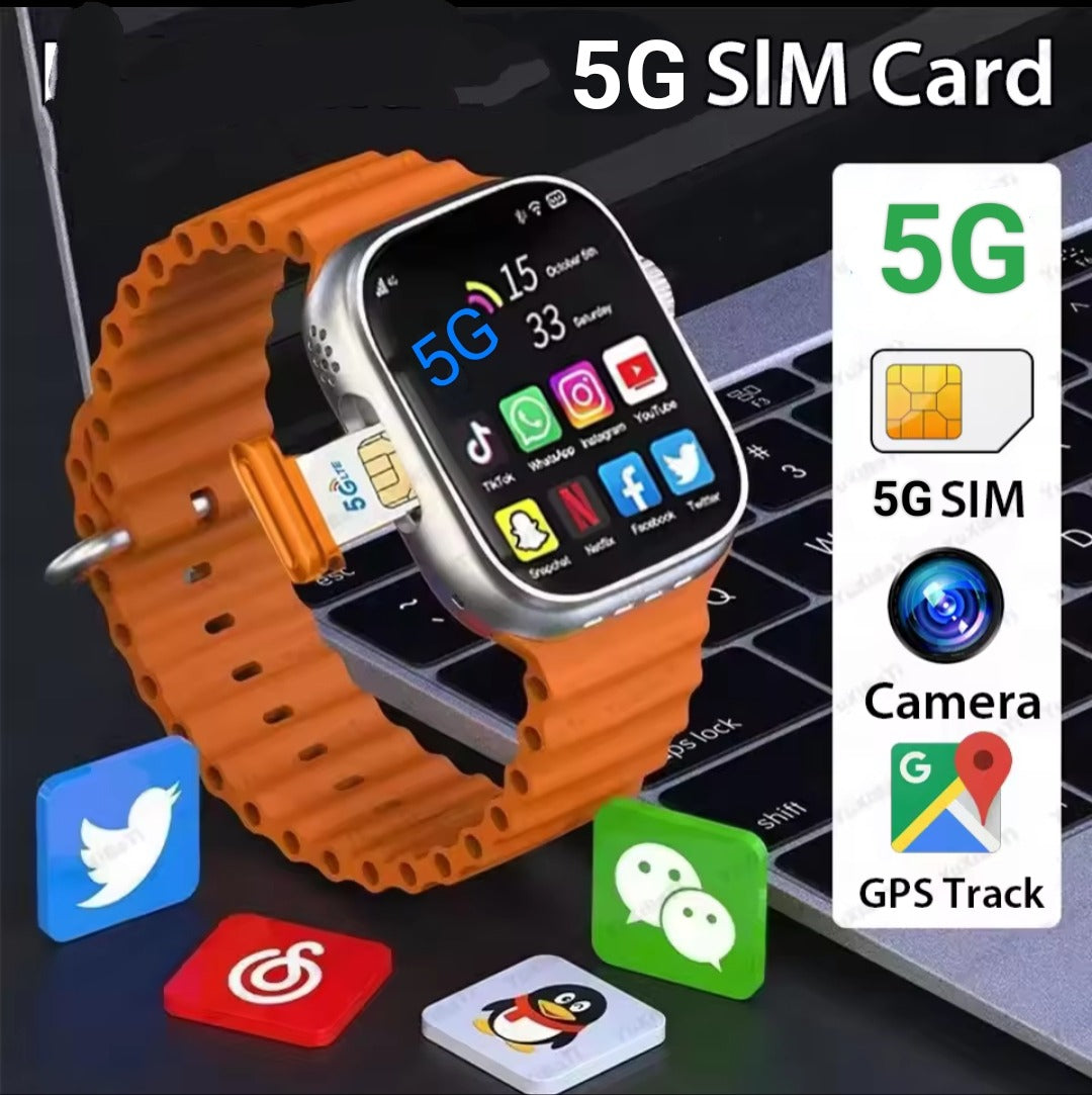 The Ultra 5G Smart Android Watch with SIM 4GB RAM 64GB ROM